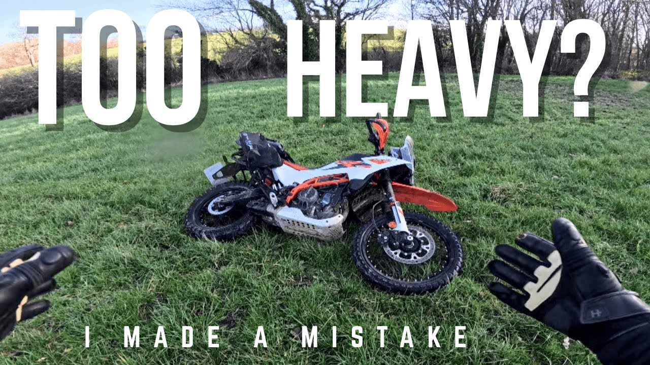 Did I Make My KTM 390 Adventure R Too Heavy for Off-Road?