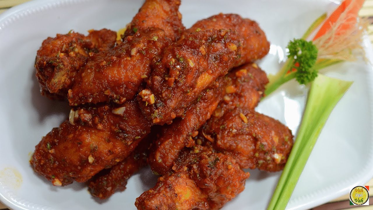 Buffalo Wings - Crazy Sauce - By Vahchef @ vahrehvah.com | Vahchef - VahRehVah