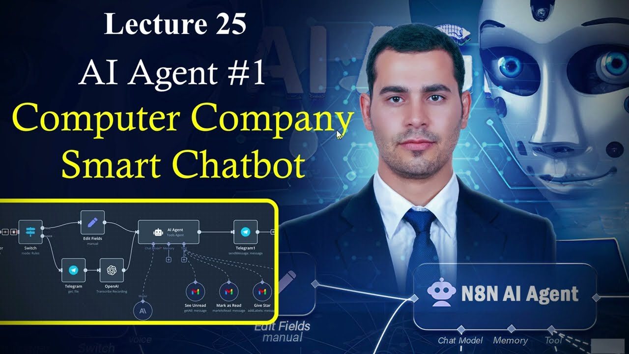 25 – اصنع Chatbot ذكي لمبيعات مكونات الحاسوب عبر n8n بسهولة!
