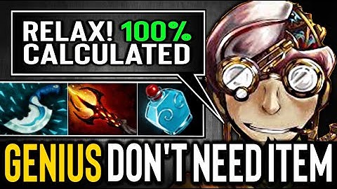 Genius TINKER Gave plus to enemy! Broken Dagon Got Rampage!! Dota 2 7.28c Tinker Gameplay.