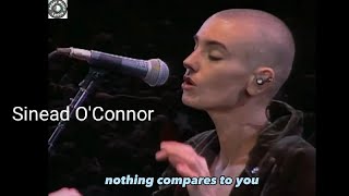 Nothing Compares 2 U (lyrics,live) Sinead O'Connor