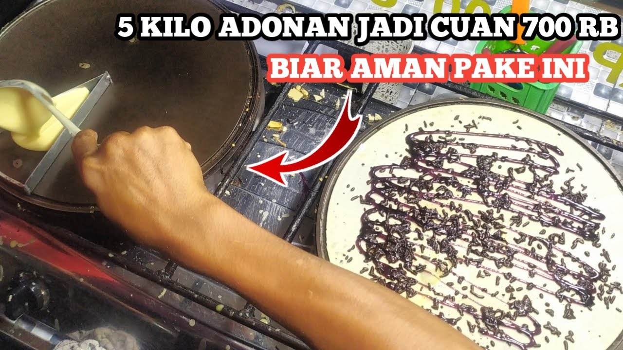 TERNYATA INI RESEP RAHASIA CREPES CRISPY 5 KILO ADONAN JADI CUAN 700 ...