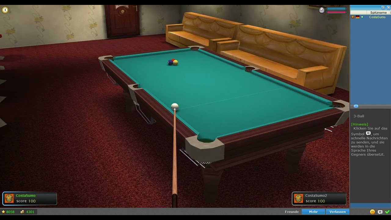 3d poolians 3b all 100 (Poolians Real Pool 3D)