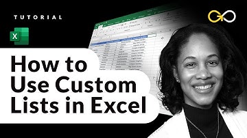 Custom Lists for Sorting in Excel