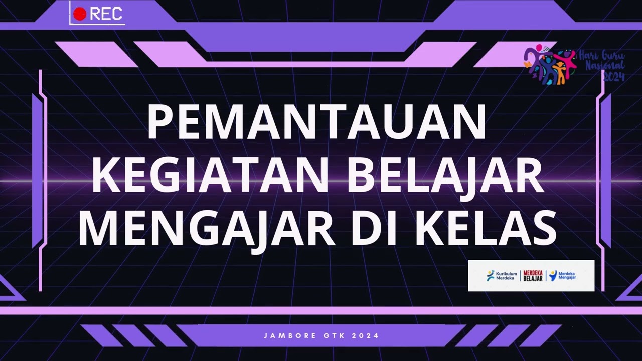 MONITORING DAN EVALUASI JAMBORE GTK 2024