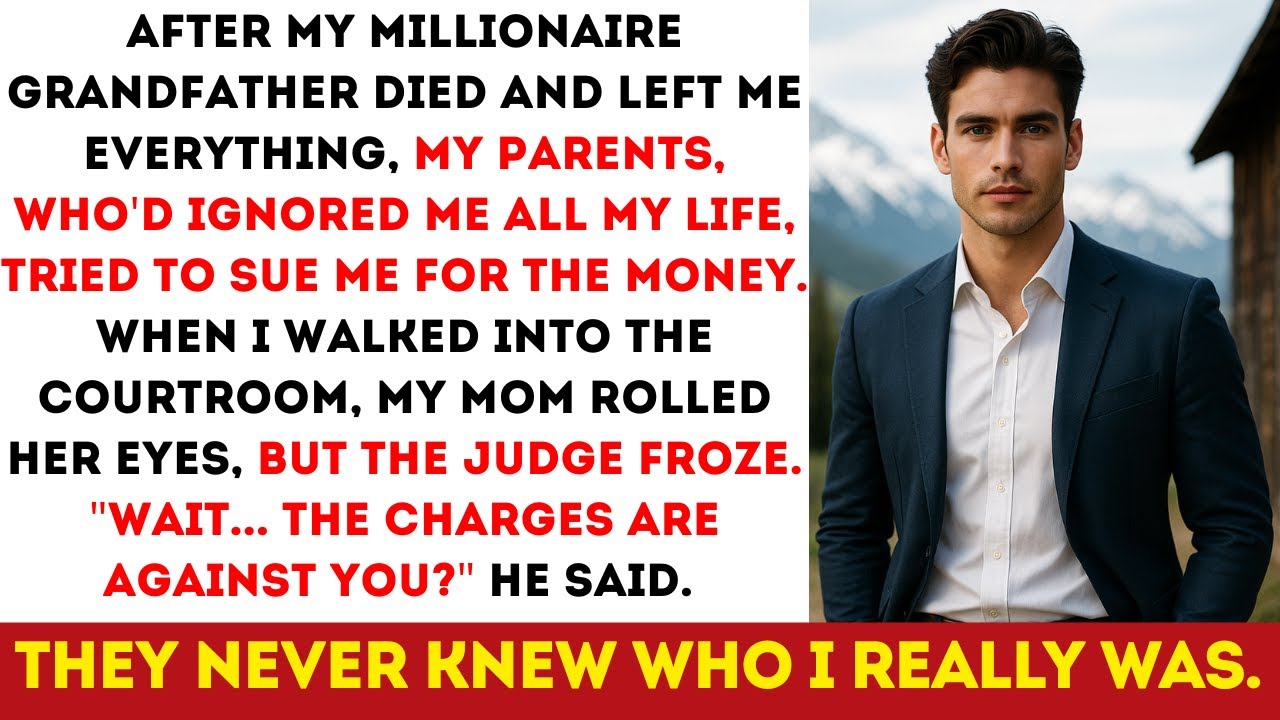 In The Courtroom, My Parents Rolled Their Eyes When I Walked Into—But The Judge Was Froze And Said…