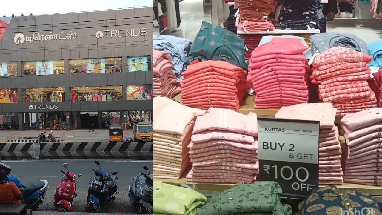 Trends shop dress collections//Chegelpattu trends dress shopping vlog