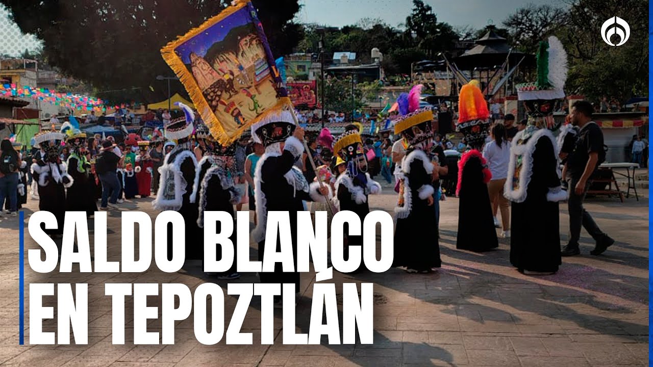 Sin venta de alcohol, pocos robos y sin incidentes, así se celebró el carnaval de Tepoztlán