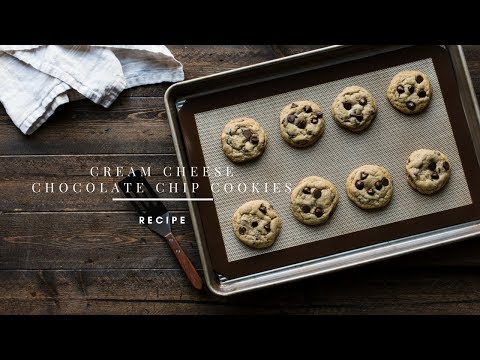 Cream Cheese Chocolate Chip Cookies | Kitchen Confidante