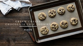 Cream Cheese Chocolate Chip Cookies | Kitchen Confidante