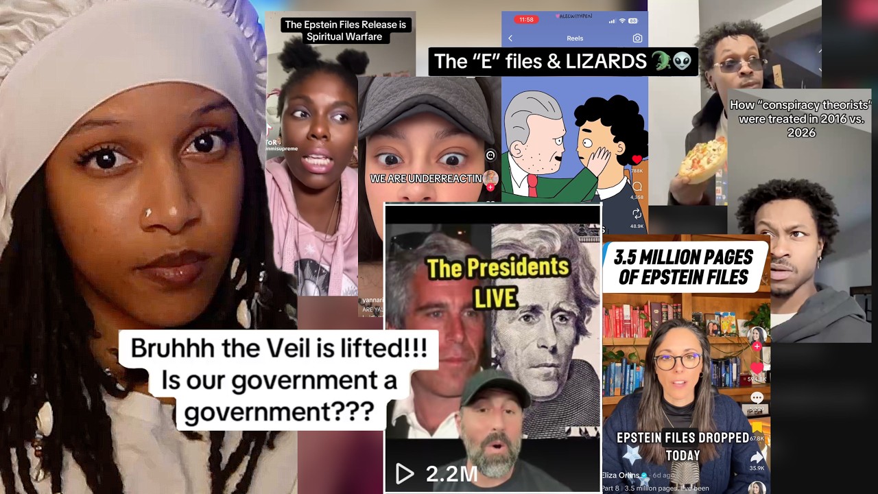 ⁣EPSTEIN FILES EXPOSED THE VEIL ON AMERICAN PEOPLE TIKTOK REACTION