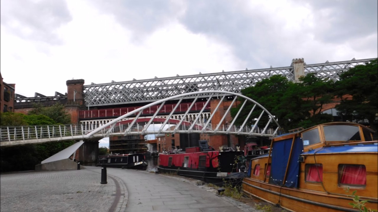 Quick Trip Around Castlefield and on to St Peter's Square - YouTube