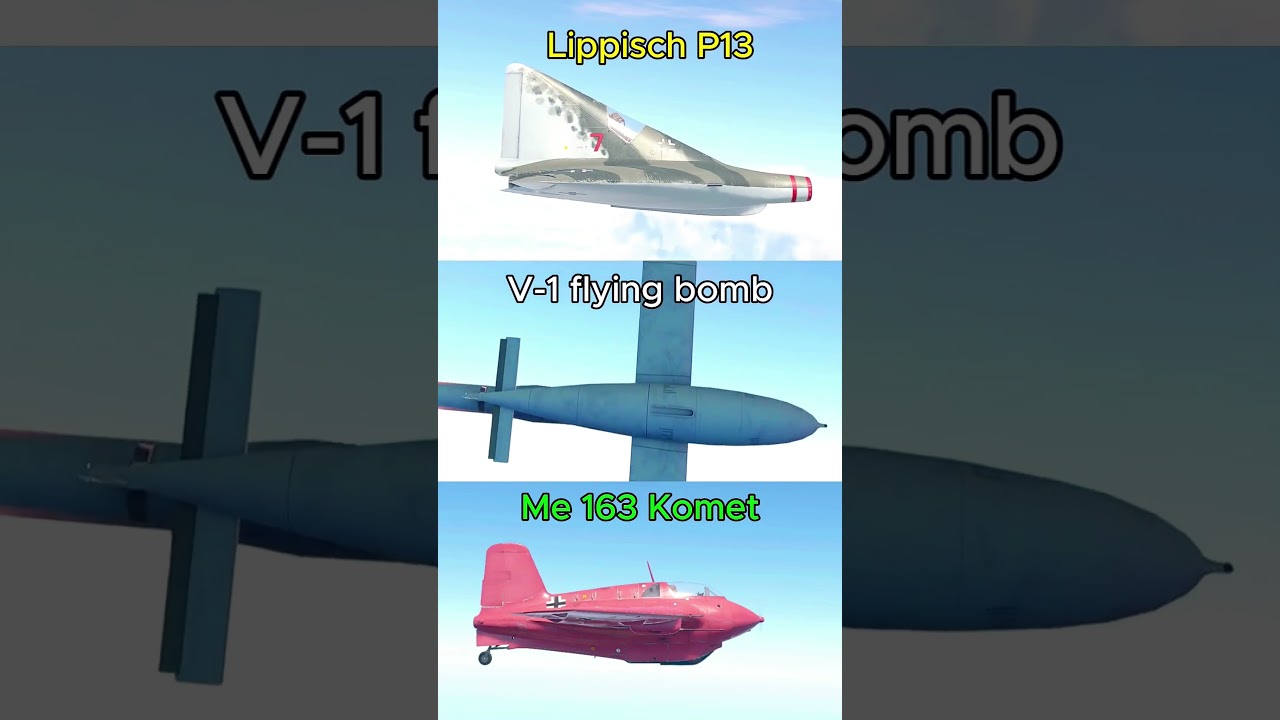 Types of German Experimental Aircraft
