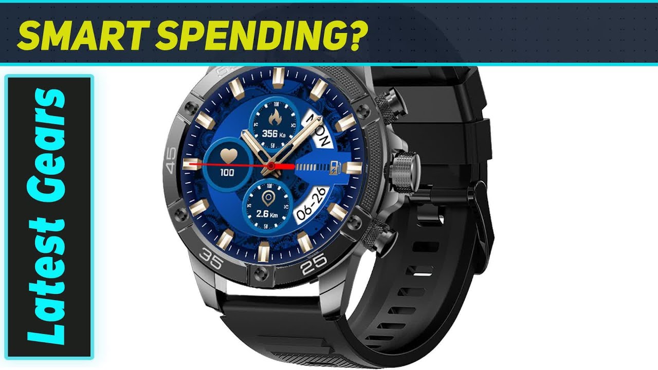 OHUGNA Smart Watch: Best Rugged Business Watch for Men? - YouTube
