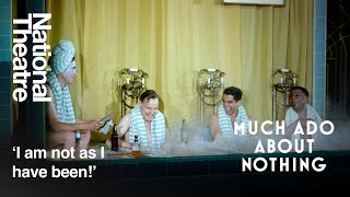 Lads Chats in the Hotel Messina Baths | Much Ado About Nothing (2022) Act 3 Scene 2
