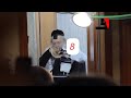 Slonimer Rebbe Blowing Shofar After Shacharis Elul 5784 Slonimer Rebbe Blowing Shofar After Shacharis Elul 5784
