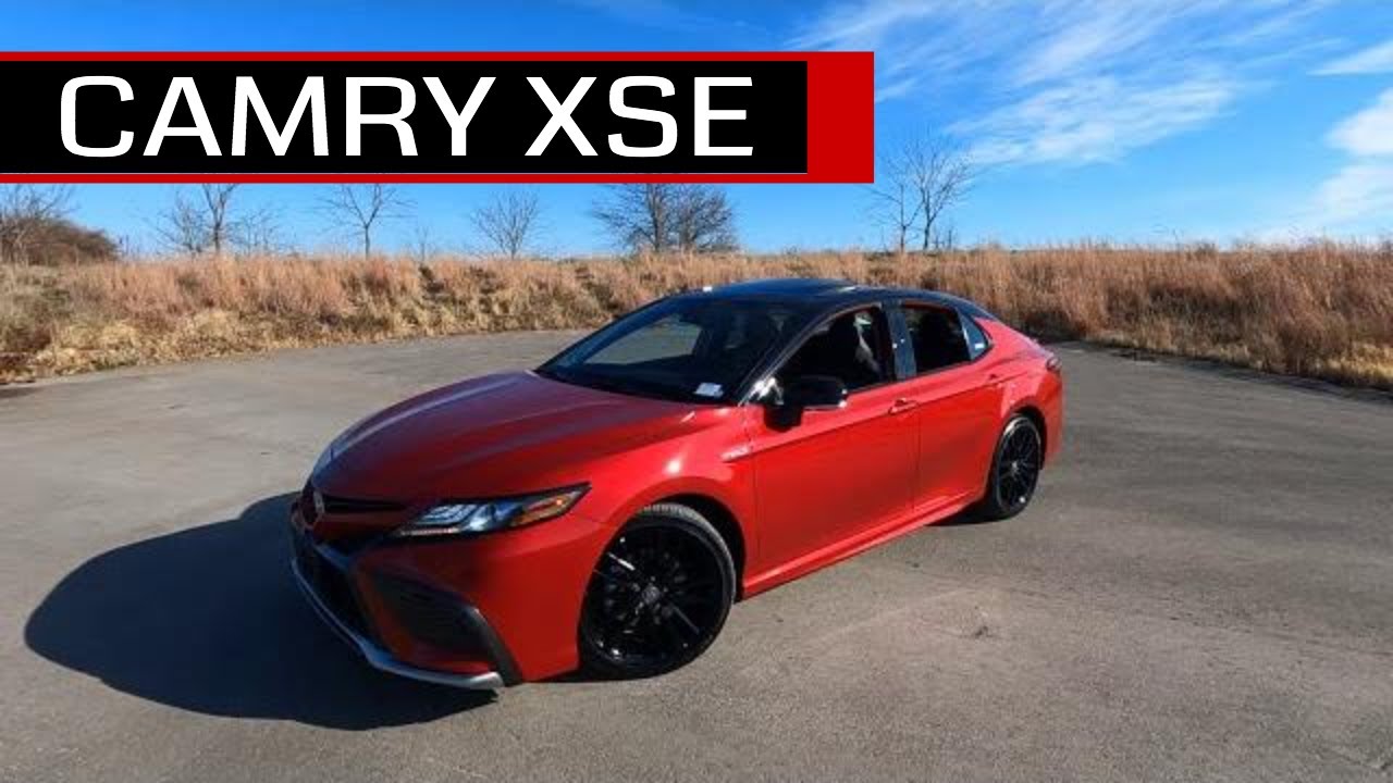 2021 Toyota Camry XSE Hybrid EXterior Walkaround - YouTube