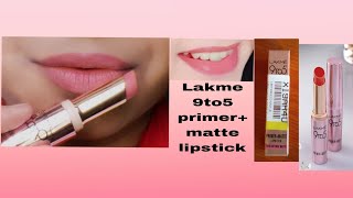 Lakme 9to5 lipstick #lakme #lipstick #honestreview#LakmeCosmetics #EverydayGlam#LongLastingLips
