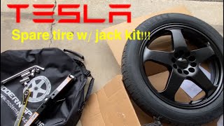 Tesla Spare Tire Kit by Modern Spare!  Install and review!