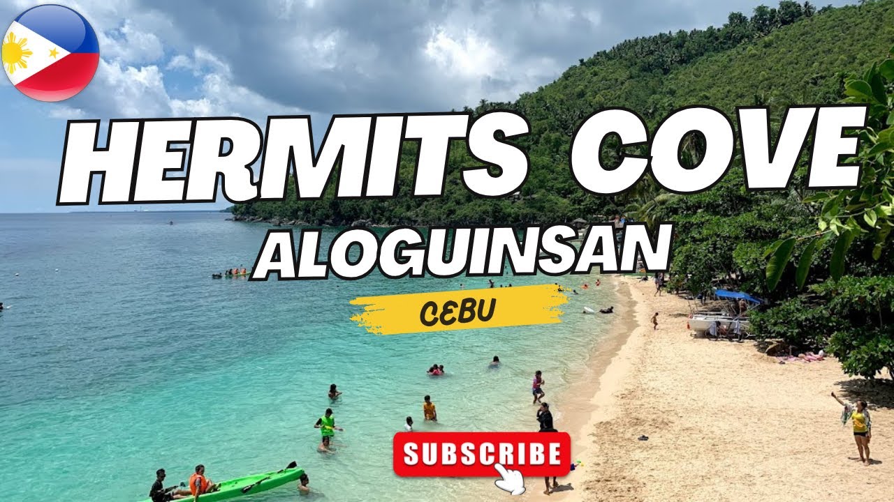 Hermits Cove🌊🏖️🇵🇭 In Aloguinsan Is A Hidden Paradise🤩 Cebu 2024 