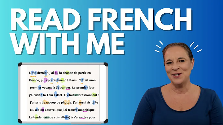 Learn To Read French With Me! | A2 Level French | My last holiday