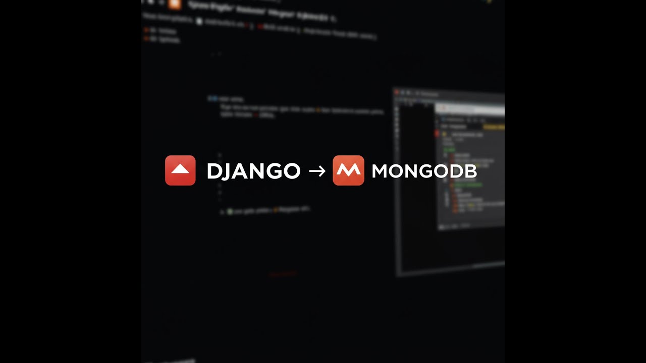 MongoDB with Django: Full-Stack Project Demo - YouTube