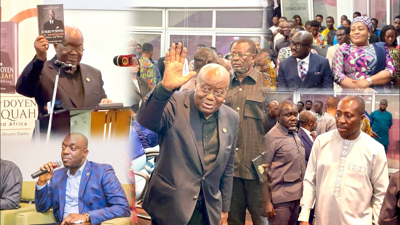 Akufo-Addo, Afenyo-Makin & NPP Veterans Unite at Danquah Book Launch 🎥✨