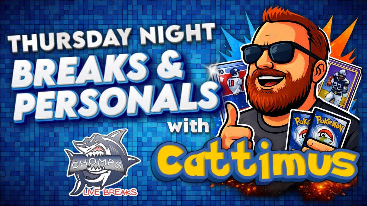 02/19/2026 ~ GUESS WHO'S BACK... BASEBALL, FOOTBALL, HOCKEY, & POKÉMON BREAKS w/ CATTIMUS! 🙀