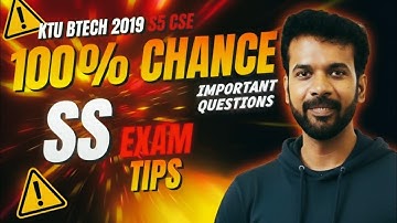 KTU BTECH 2019 SCHEME S5 CSE - System Software | Exam Tips Malayalam | Important Topics | Full Video