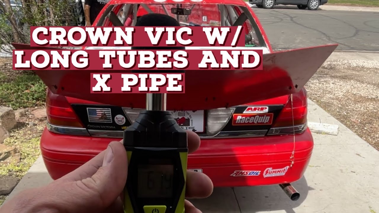 Crown Victoria With Stainless works headers, Black Widow X pipe and Black Widow widowmaker 10”