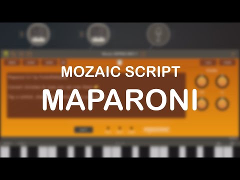 Maparoni - Mozaic