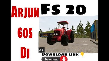 Arjun 605 mod || FS 20 Arjun 605 mod India tractor|| Ranjot Punia