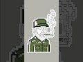 Easy Pixel Art Guy with Cigar: Step-by-Step Drawing!