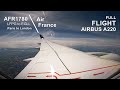 FULL FLIGHT: Paris to London | Air France AFR1780 - Airbus A220 - CDG to LHR