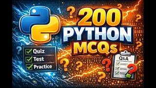 Top 200 Python MCQs with Answers | Python Interview Questions & Answers