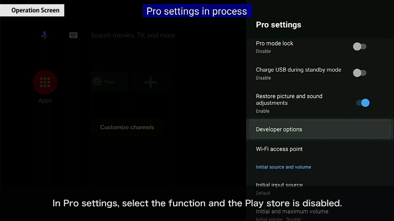 How to disable Play store YouTube
