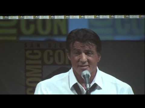 Rambo VS He-Man! The Expendables Panel at San Dieg...