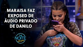 A cantora chamou o apresentador para sair e olha só no que deu! | The Noite (10/03/21)