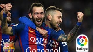 Primer gol de Aleix Vidal en el Barcelona