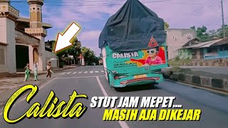 Ngejar Truk Jam mepet.!!?? | CALISTA Artise BLITAR Stut Jack di Jalur Pantura |
