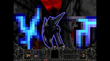 Testing a work in progress Hexen map by XenoNemisis and me