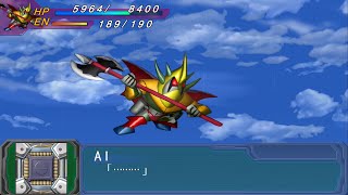 SRW A Portable : Warrior Beast Gogler All Attacks