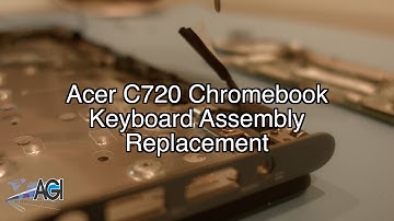Acer Chromebook C720 Keyboard Assembly Replacement