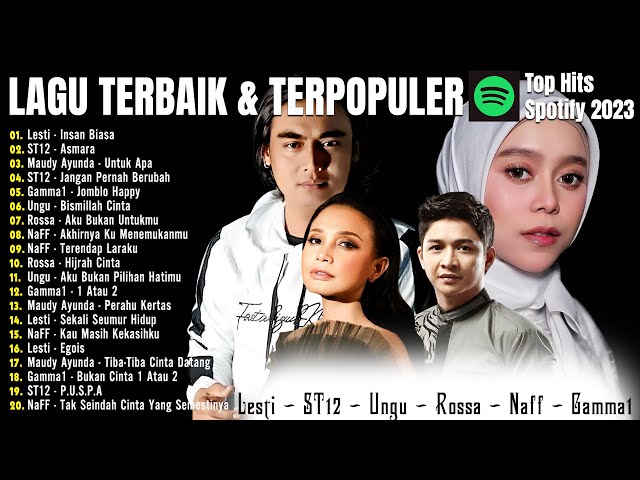 TOP 20 PLAYLIST LAGU TERBAIK 2023 JOOX / SPOTIFY class=