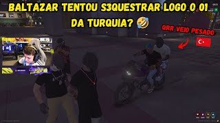 QRR DA TURQUIA É O MAIS RAPIDO DO FIVEM? | BALTAZAR TENTOU RENDER O BKINHO ... 🤣