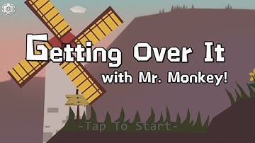 getting over it with a monkey part 1 🐵