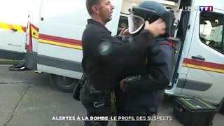 Fausses alertes à la bombe en France : quel est le profil des personnes interpellées ?