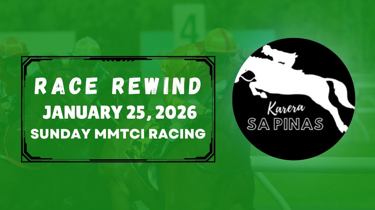 MMTCI RACE REWIND | JANUARY 25, 2026 | SUNDAY MMTCI RACING | Karera Sa Pinas
