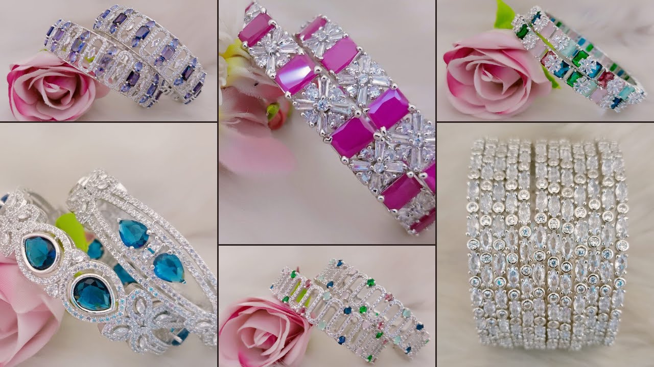 AD Bangles Manufacturer Wholesaler | AD Real Manufacturer | CZ Bangles Collection