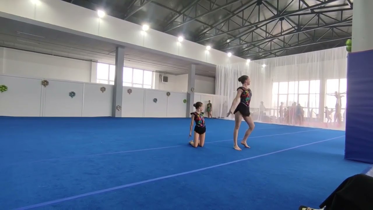 ЖП 3 спортивный разряд, Романовская Арина - Деменкова Надежда, КСШОР, Балансовое упражнение